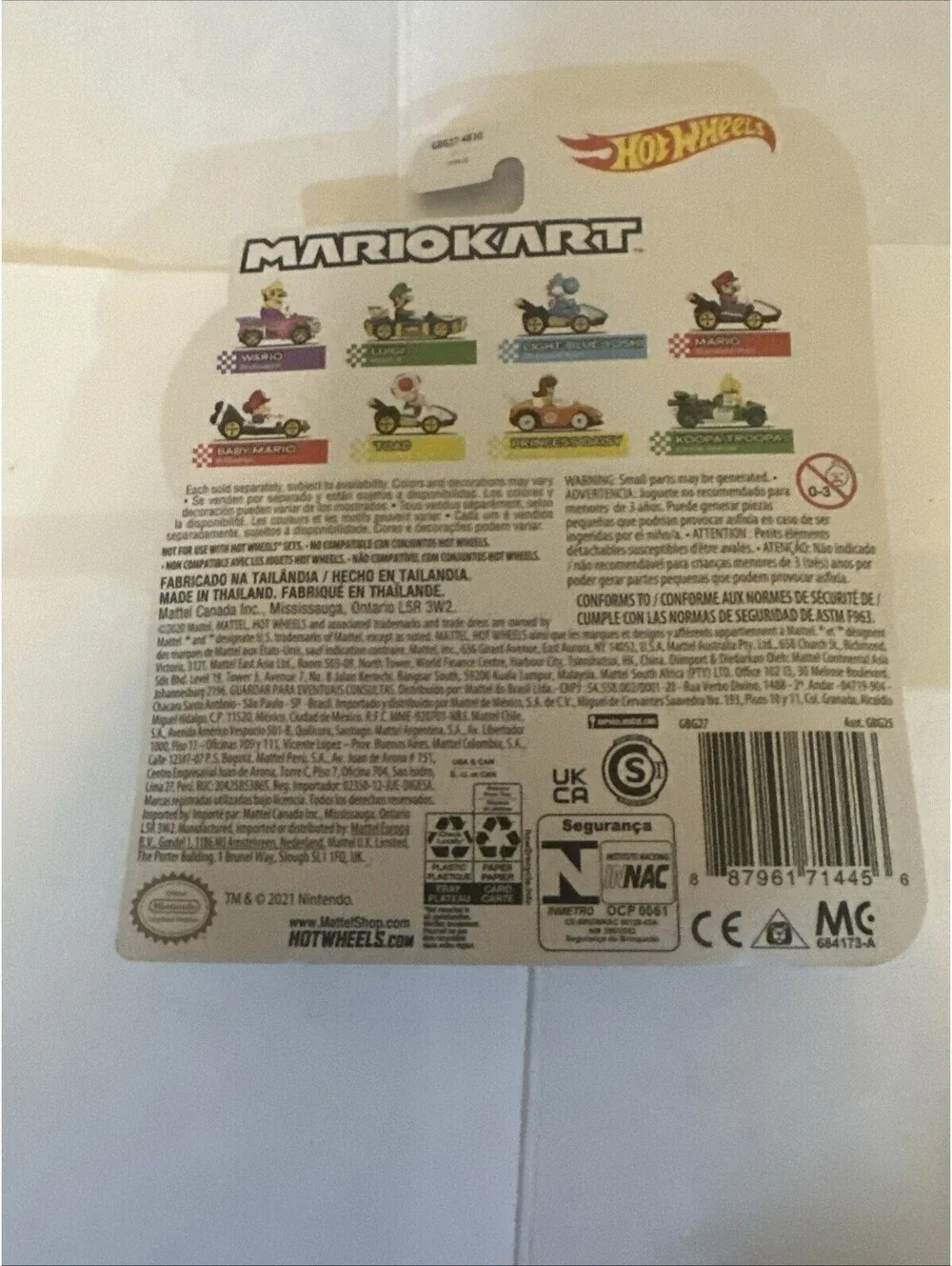 Lot Of Hot wheels Mario Cart Set